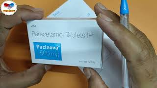 Paracetamol Tablet 500mg । Paracetamol Tablets IP 500 mg  Paracetamol Tablet Uses in Hindi [upl. by Marjie180]