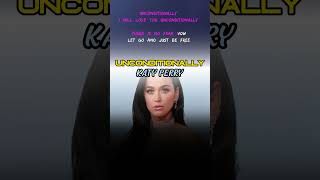 Katy Perry  Unconditionally karaoke version  Hits karaoke songs [upl. by Archer659]