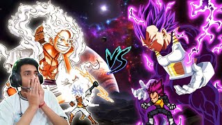 Luffy Gear 5 Vs Vegeta Ultra Ego Fight Match  Jump Force Mugen V13 [upl. by Cogen636]