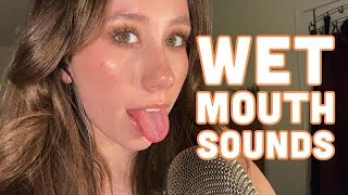 ASMR  Extremely Sensitive Wet Mouth Sounds ONLY 👄 [upl. by Persian]