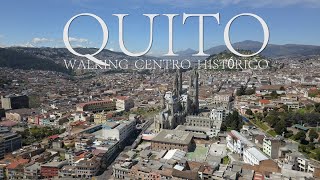 QUITO ECUADOR WALKING IN QUITO Historic Centre of Quito PANECILLO LA RONDA [upl. by Malan]