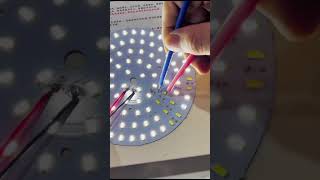 How to Fix an LED Light Quickly 💡  Easy Repair Guide shorts [upl. by Kopp]