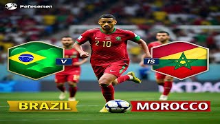 Brazil Vs Morocco  Quarter Final  FIFA FUSTAL WORLD CUP 2024  UZBEKISTAN  Live [upl. by Thorwald711]