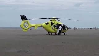 Unfall am Strand von Langeoog am 10082014 [upl. by Mcclary]