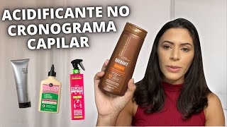 COMO USAR ACIDIFICANTE NO CRONOGRAMA CAPILAR  MELHORES DICAS  Larisse Gama [upl. by Ymeon403]