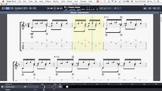 Jorge CardosoMilonga  Guitar Pro Tab GPX [upl. by Esiahc]