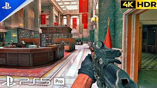 KGB HEADQUARTERS MOSCOW PS5 PRO  Immersive Realistic ULTRA Graphics Gameplay 4K60 HDR CALLOFDUTY [upl. by Wiggins]