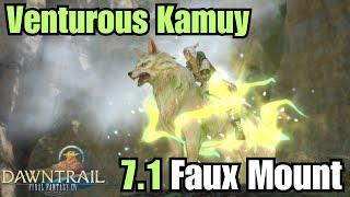 FFXIV Mounts Venturous Kamuy [upl. by Lindblad]