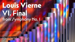 VIERNE Final Symphony No 1 excerpt  Paul Jacobs at St Michaels Abbey Silverado CA [upl. by Magner]