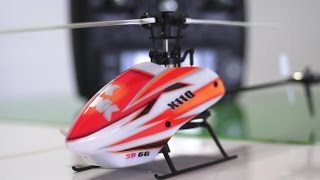 XK Blast K110 Mini 3D Flybarless RC Helicopter [upl. by Delfine]