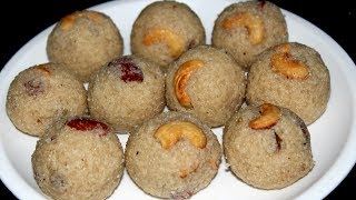 Easy Rava Laddu Preparation in Telugu రవ్వ లడ్డు చేయడం ఎలా [upl. by Goldberg639]