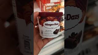 HaagenDazs belgian chocolate ice cream satisfying yummy ice cream [upl. by Lua]