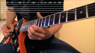 Smoke on the Water solo lesson w TAB [upl. by Buxton757]