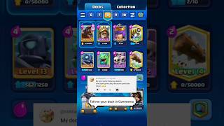 No Evolution Cards Deck 🤯  clash royale  shorts battleroyale supercell [upl. by Morse]