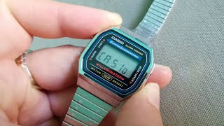 Ceasuri Casio foarte bune si ieftine F91W W59 si retrovintage A168 [upl. by Calbert]