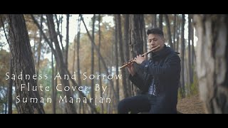 Naruto  Sadness And Sorrow Flute Cover  Suman Maharjan [upl. by Mandle194]