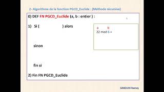 Calcul de PGCD  Le plus grand commun diviseur [upl. by Joed]