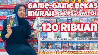 GAME BEKASSEKEND DI GSSHOP PS5 PS4 SWITCH TERMURAH MULAI 120RIBUAN [upl. by Halian]