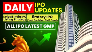 LISTING STRATEGY🔥Ceigall India IPO Allotment Hold or Sell  firstcry IPO Apply or Avoid [upl. by Adeline]