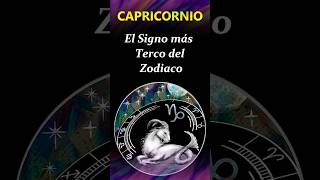 CAPRICORNIO El SIGNO más TERCO del ZODIACO [upl. by Anesuza325]