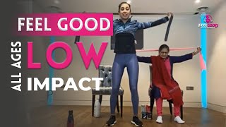 45m FEEL GOOD  FULL BODY  SEATED Workout  Suitable for SENIORS and ALL Ages [upl. by Alisan]