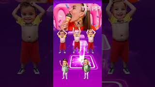 Vlad and Niki VS CoComelon Dame Tu Cosita Coffin Dance Song Cover Tiles hop shorts song trending [upl. by Thebault]