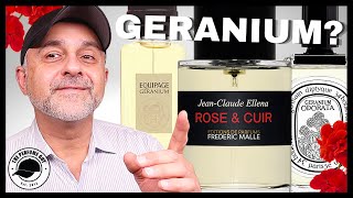 11 AWESOME GERANIUM FRAGRANCES  WHAT DOES GERANIUM SMELL LIKE  AROMATIC GREEN MINTY ROSY NOTE [upl. by Malarkey]