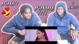 Ariana Grande  7 ringsOfficial Video  REACTION [upl. by Artekal366]