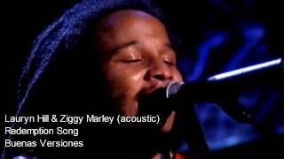 Lauryn Hill ft Ziggy Marley  Redemption Song acoustic [upl. by Aihseya]