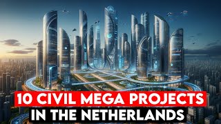 Top 10 Civil Engineering Mega Projects in the Netherlands [upl. by Enicul]