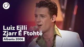 Luiz Ejlli  Zjarr E Ftohtë  Albania 🇦🇱  SemiFinal  Eurovision 2006 [upl. by Nedia]