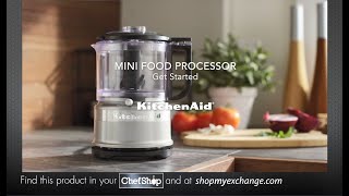 How to use the KitchenAid Mini Food Chopper [upl. by Enyr]