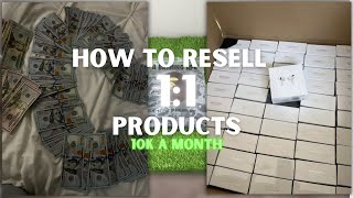 HOW TO START RESELLING 11 PRODUCTS Best Reselling Tips [upl. by Llehctim499]