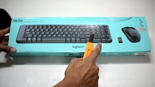 Logitech MK215 keyboard and mouse combo at only 1299 [upl. by Odnanreh]