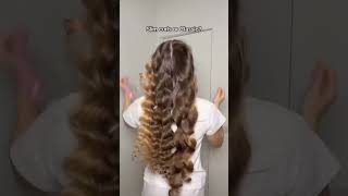 Ses cheveux 🥰repost hairstyle hair aesthetic subscribe abonnez vous [upl. by Yelreveb]