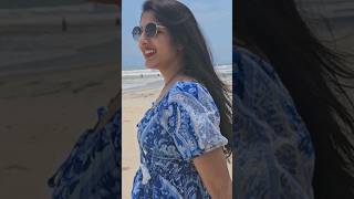 Beach VIBES ⛱️  SrividyaAdda  trending trendingshorts reels shortvideo trendingreels [upl. by Rimisac600]