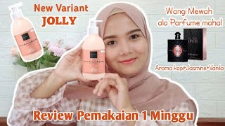 Scarlett Whitening Body Lotion JOLLY  REVIEW Lengkap  Fara Cahya P [upl. by Htenaj]