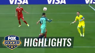 Russia vs Portugal  2017 FIFA Confederations Cup Highlights [upl. by Norted]