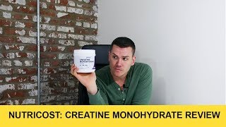 Nutricost Creatine Monohydrate Review [upl. by Bernadina515]