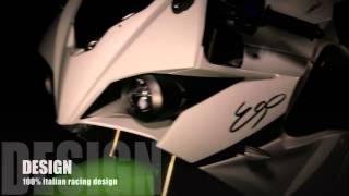 2015  Energica Ego  electric superbike [upl. by Enylekcaj]