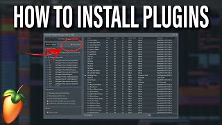 How to Install a VST in FL Studio  FL studio Installing Plugins [upl. by Couture]