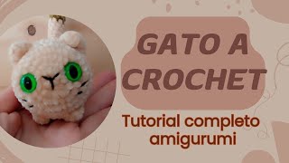 Gato a crochet amigurumi tutorial completo [upl. by Yeleen]