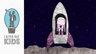 The Rocket Ship  Animated Scripture Lesson for Kids Come Follow Me Oct 713 [upl. by Hose764]