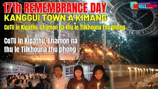 LOCAL  KukiZo Chate Remembrance Day Kimang  CoTU in Kipathu Lhamonna Thu le Tilkhouna thu phong [upl. by Toby]