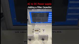 🔧⚡ AC to DC Power Supply PowerSupply BridgeRectifier VoltageRegulator LM317 7805 ACtoDC [upl. by Anali]