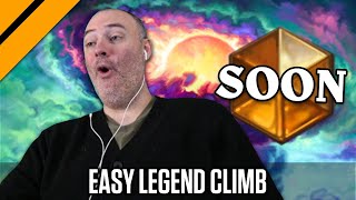 This Deck Makes My Legend Climb Incredibly Simple  Hearthstone [upl. by Yenahc]