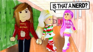 My BOYFRIEND Is The School NERD Roblox [upl. by Einahpehs]