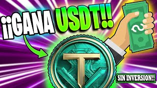 👉Como CONSEGUIR 350 USDT GRATIS en MINUTOS TODOS los DIAS🤑¡FUNCIONA en 2024💥Juego Nft Pagando [upl. by Zenger795]