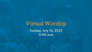 Shadyside Presbyterian Church Virtual Service  Sunday July 16 2023 [upl. by Htiduy502]