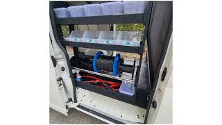 Side door Quick Fit Shelving for Hiace [upl. by Lenneuq665]